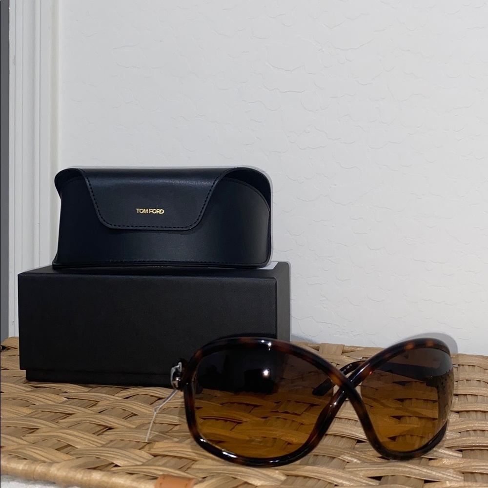 Tom Ford Black and Gold Eyewear Box